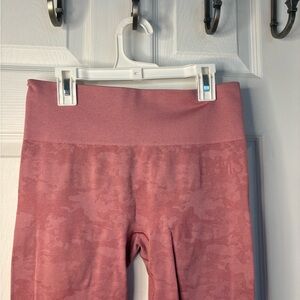 Gymshark Girls' Rose Pink Seamless High-Waist Leggings